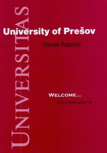 UNIVERSITY OF PRESOV