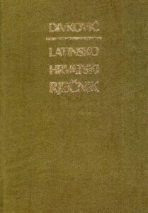 LATINSKO-HRVATSKI RJECNIK