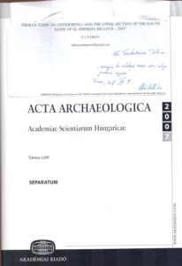 ACTA ARCHEOLOGICA