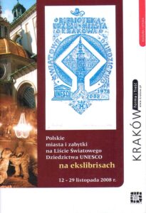 Polskie miasta i zabytki na Liscie Swiatowego Dziedzictwa UNESCO na ekslibrisach