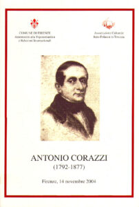 ANTONIO CORAZZI (1792-1877). Firenze, 14 novembre 2004