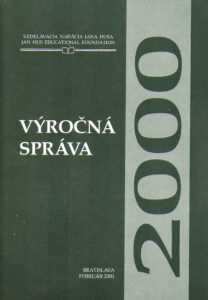 VYROCNA SPRAVA 2000 / Annual Report 2000