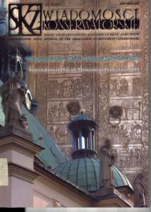 Wiadomosci Konserwatorskie – Conservation News