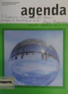 Agenda: Heindrich Boll Stiftung magazine for south-eastern Europe