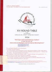XIV Round Table of the Foundation Romualdo Del Bianco – Life Beyond Tourism: