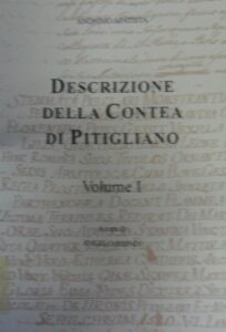 Descrizione della Contea di Pitigliano, Volume I.