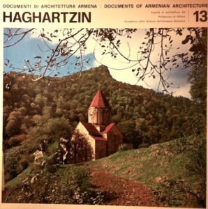Haghartzin. Documenti di architettura armena/Documents of Armenian Architecture; 13