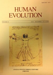 Human Evolution. Volume 25