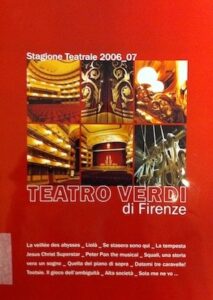 Teatro Verdi di Firenze. Stagione Teatrale 2006_07