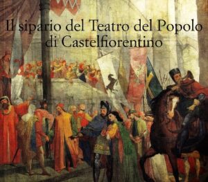 Il sipario del Teatro del Popolo di Castelfiorentino