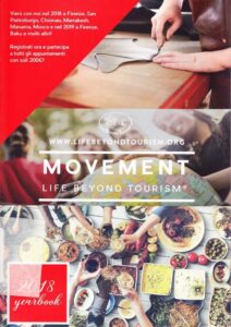 2018 yearbook Life Beyond Tourism Movement