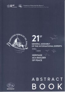 Abstract Book
21st General Assembly of the International Experts
1998/2019
Heritage as a Builder of Peace