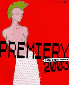 PREMIERY 2003 gala dyplomowa, pokaz dyplomantow Katedry Ubioru.
