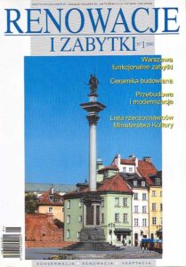 RENOWACIE I ZABYTKI n. 1 2002