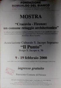 Poster o the exhibition
