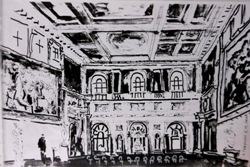 Photocopy of painting: Salone dei Cinquecento in Florence