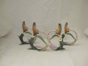 Four napkin rings