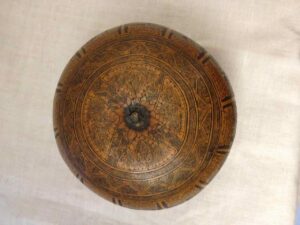 Engraved gourd