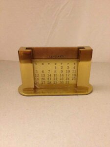 Commemorative perpetual calendar (AASCU)