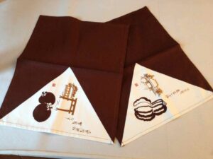 Set of two fabric placemats