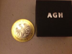 Commemorative coin (AGH – Akademia Gorniczo-Hutnicza Im. Stanislawa Staszica)