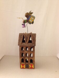 Ceramic candle cover