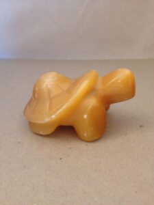 Alabaster turtle statuette