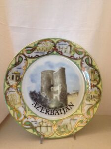 Souvenir plate (Azerbaijan)