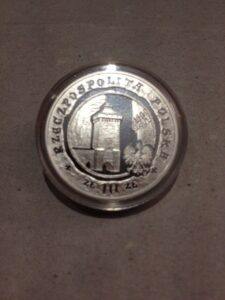 Commemorative coin (750° anniversary of the founding of Cracow)