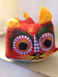Chinese tiger neck pillow