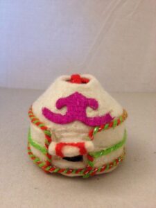 Miniature Kyrgyzstan tent