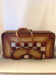 Chess and checkers travel set