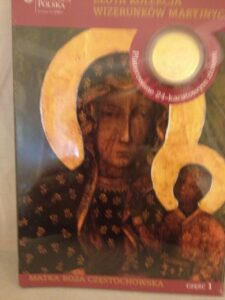 Souvenir coin (Black Madonna of Czestochowa)