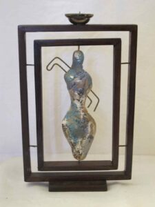 Abstract candlestick