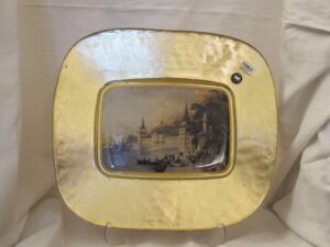 Rectangular glass plate