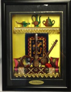 Souvenir shadow box (Azerbaijan)
