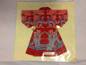 Souvenir Kimono handkerchief (Japan)