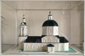 Architectural model of Arhistratiga Michaels temple