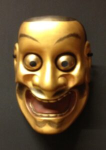 Noh mask of Tobide