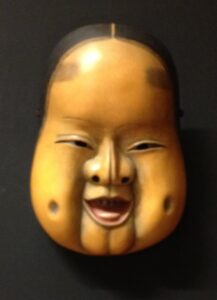 Kyōgen mask of Oto