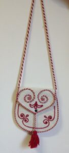 Mans felt purse