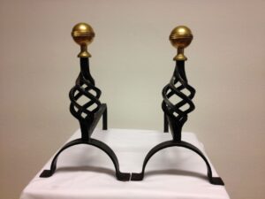 Fireplace andirons