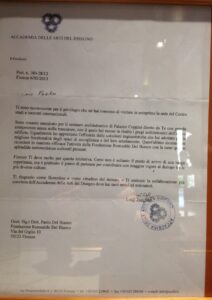 71-Letter of recognition (Luigi Zangheri)