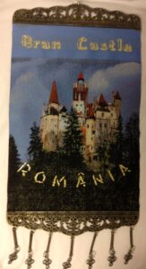 Souvenir fabric hanging (Romania)