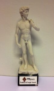 Statuette of David (by Michelangelo)