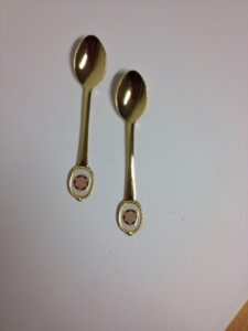 Two small spoons