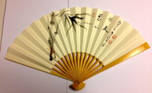 Fan from the Kiyomizu-Dera Temple, Kyoto