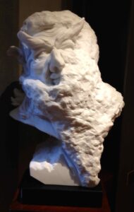 Marble bust of Satyr (Satiro)