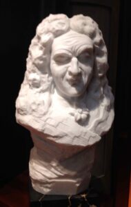 Marble bust of Salvator Rosa