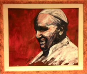Portrait of Pope Francis